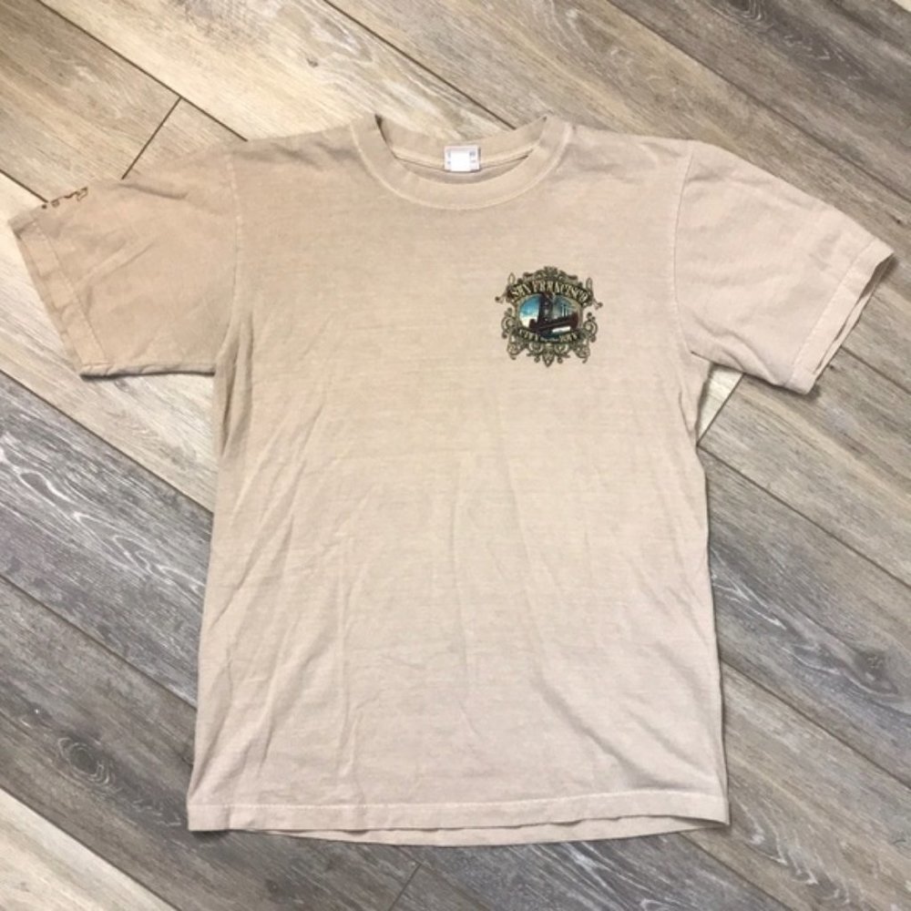 San Francisco Kona Coffee Dyed Crazy Shirt - Picture 2 of 7